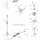 R16RTAD1A1/ED1E1 RANGER 1000 DIESEL Steering, steering asm.