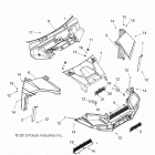 R17RT_99 RGR 1000 XP ALL OPTIONS Body, hood and front facsia