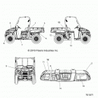 R17RMAE4G8/G9/N8/MAI4G8 RANGER EV Кузов Наклейки