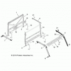 R17RVAD1A1 RANGER 1000 DIESEL CREW Chassis, cab frame