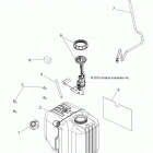 R17RCA57A1/A4 RANGER 570, FULL SIZE Топливный бак