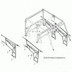 R17RNA57A1/A9/EAM RGR 570 EFI CREW Body, side nets