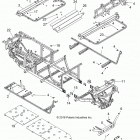 R17RNA57A1/A9/EAM RGR 570 EFI CREW Chassis, frame and front bumper