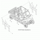R17RVA87A1/B1/E87A9/B9 RANGER CREW 900 6P SP Body, side nets