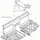 R16B1PD1AA/2P RANGER HST Body, floor