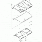 R16B1PD1AA/2P RANGER HST Body, roof
