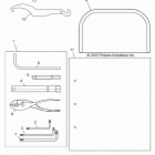R16RDA57A1/B1 RANGER 570-6, FULL SIZE CREW Reference, owners manual and tool kit