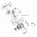 R16B1PD1AA/2P RANGER HST Drive train, drive pump
