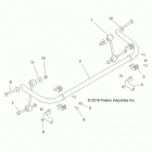Z17VD_99AB/AK/AM/AW/LW/AZ RZR XP 1000 Suspension, stabilizer bar, rear