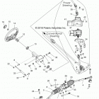 Z17VJE57AR RZR 570 S Steering, steering asm.