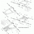 Z17VJE57AR RZR 570 S Suspension, rear control arms