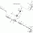 R09RF68AF/AR/AZ RANGER 6X6 700 EFI Steering, steering asm.