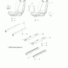 A10VA17AA/AD RANGER RZR 170 Body, seat, mounting and belts