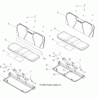 R09WH68AC/AG/AH/AL/AR/AZ RANGER 4X4 700 EFI CREW Body, seat and base