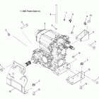 R09RF68AF/AR/AZ RANGER 6X6 700 EFI Крепеж КПП