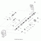 R09RB50AF RANGER 2X4 500 CARB Трансмиссия внутренности