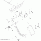 R09RF68AF/AR/AZ RANGER 6X6 700 EFI Engine, throttle