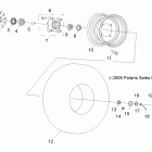 R11VA17AA RANGER RZR 170 Колеса перед