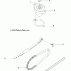 R11VA17AA RANGER RZR 170 Engine, tensioner, cam chain