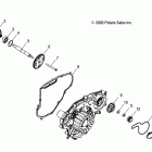 R09WH68AC/AG/AH/AL/AR/AZ RANGER 4X4 700 EFI CREW Engine, oil pump and water pump