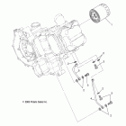 R11RH50AG/AH/AR RANGER 4X4 500 EFI Маслянный фильтр