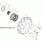 R09RF68AF/AR/AZ RANGER 6X6 700 EFI Колеса перед