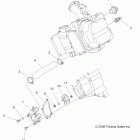 R09RB50AF RANGER 2X4 500 CARB Водяной насос