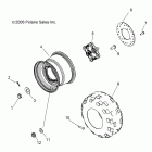 R09RF68AF/AR/AZ RANGER 6X6 700 EFI Колесо заднее