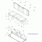 R09RB50AF RANGER 2X4 500 CARB Body, seat and base