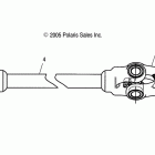 R09RF68AF/AR/AZ RANGER 6X6 700 EFI Кардан передний