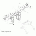 RANGER RZR S INTL/ISRAEL - R12VE76FX/FI Body, rear bumper