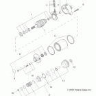 R09RB50AF RANGER 2X4 500 CARB Стартер
