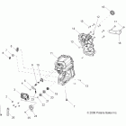 R09RB50AF RANGER 2X4 500 CARB Картер КПП