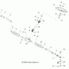 R09RB50AF RANGER 2X4 500 CARB Steering, steering asm.