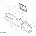 R10TH50AG/AR RANGER 4X4 500 EFI Body, glove box storage