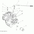 RANGER RZR 800 EFI/EPS - R12VH76AD/AF/AH/AJ/EAB Engine, dipstick and oil filter