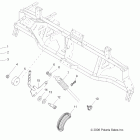 R09RF68AF/AR/AZ RANGER 6X6 700 EFI Селектор передачи