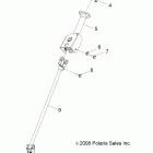 R11VA17AA RANGER RZR 170 Steering, post