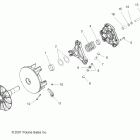 R09RB50AF RANGER 2X4 500 CARB Сцепление