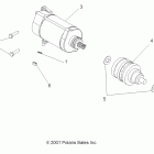 R10VH76AD/AG/AJ/AK/AT RANGER RZR 800 EFI Стартер