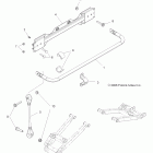 RANGER RZR 4 800 EFI - R12XE76AD/7EAO Suspension, stabilizer bar, rear