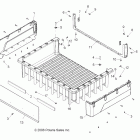 R09RF68AF/AR/AZ RANGER 6X6 700 EFI Body, box asm.