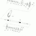 R11VA17AA RANGER RZR 170 Задний привод