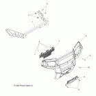 R09VH76FX RANGER RZR Body, front bumper