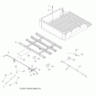 R09RF68AF/AR/AZ RANGER 6X6 700 EFI Body, box mounting