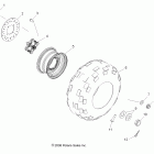R09RB50AF RANGER 2X4 500 CARB Колесо заднее
