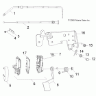 R11VA17AA RANGER RZR 170 Средства управления  дроссельной заслонкой