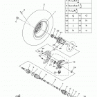 YXZ1000R EPS SS YXZ10YEXHO/YXZ10YEXHL Переднее колесо 2