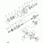 VIKING EPS HUNTER YXM70VPHHH Промежуточный ведущий вал
