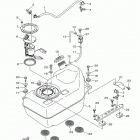 WOLVERINE EPS HUNTER YXE70WPBHH Топливный бак